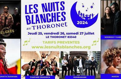 Festival Les Nuits Blanches du Thoronet 2024