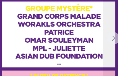 Grand Corps Malade, Worakls Orchestra, Juliette  Luxey