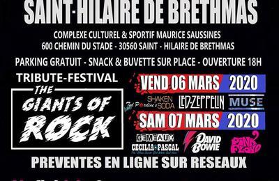 Festival The Giants Of Rock Pass 1 Jour  Saint Hilaire de Brethmas