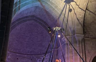 Flneries artistiques  l'abbaye de Flaran !  Valence sur Baise