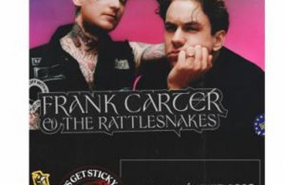 Frank Carter & The Rattlesnakes à Paris 18ème