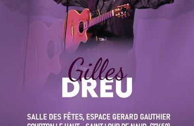Gilles Dreu en concert  Saint Loup de Naud