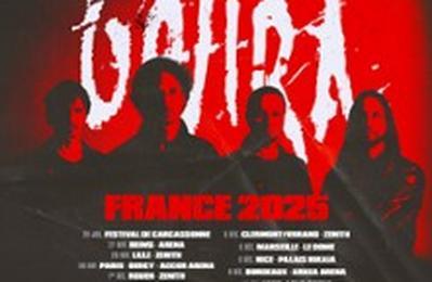 Gojira, Tourne  Bordeaux