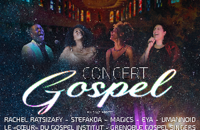 Gospel à la basilique de Grenoble Rachel Ratsizafi et chorale