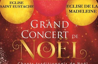 Grand concert de chants traditionnels de Noël à Paris 1er