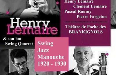 Henry Lemaire Hot Swing Quartet, jazz manouche à Saint Etienne