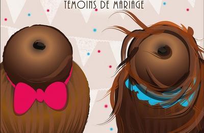 Jeanne et Gabrielle, tmoins de mariage  Brest