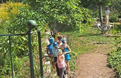 Jeu de piste dans les jardins de la maison Jacques Copeau  Pernand-Vergelesses