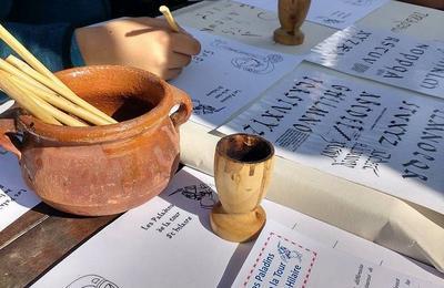 Jeux Mdivaux Et Atelier Calligraphie  Mons Pevele