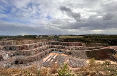 Journe portes ouvertes  la carrire Lafarge Granulats  Marcigny Sous Thil