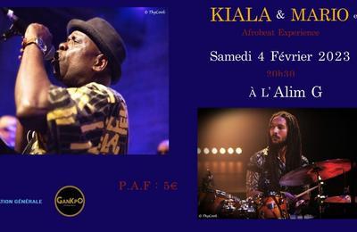 Kiala & Mario afrobeat experience à Paris 11ème