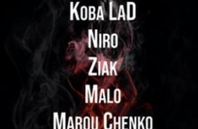 Koba LaD, Niro, Ziak, Malo et Marou Chenko à Chambery
