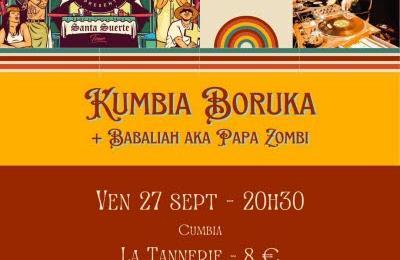 Kumbia Boruka et Babaliah aka Papa Zombi  Bourg en Bresse