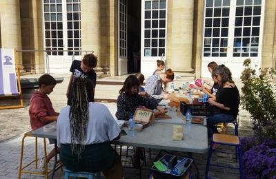 L'cole d'arts s'invite dans le jardin du muse des beaux-arts  Saint Quentin