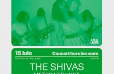 L'Inter Hors Les Murs, The Shivas, Metro Verlaine et Gloria  Paris 11me
