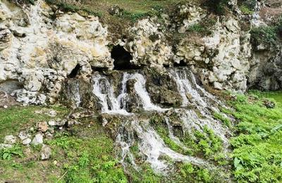 La grande cascade en eau  Le Mrvillois