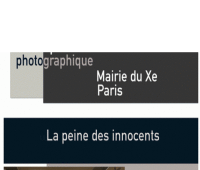 La peine des innocents  Paris 10me