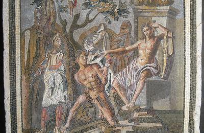 Apollon et Marsyas à Castelnau de Levis