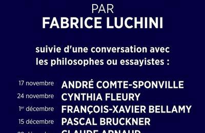 Lecture de F. Nietzsche par Fabrice Luchini à Paris 18ème