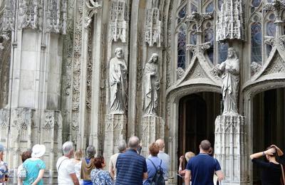 Les dtails cachs de l'glise de la Trinit de Vendme