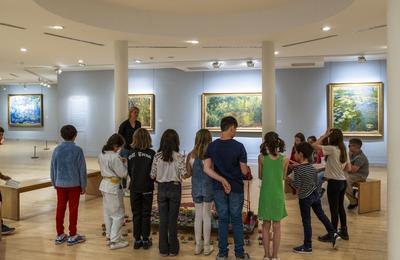 Les enfants du patrimoine, Visite guide du muse Marmottan Monet  Paris 16me