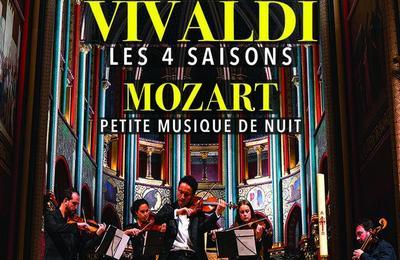 Les quatre saisons de Vivaldi et Mozart, petite musique de nuit à Paris 8ème