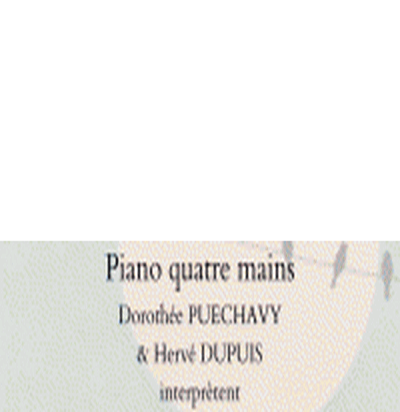 Rcital de Piano  Quatre Mains par Dorothe Puechavy et Herv Dupuis  Paris 20me