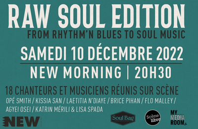 Let's get together : Raw Soul Edition à Paris 10ème