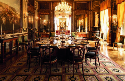 Lieux de décision et lieux de réception du palais de la légion d'honneur à Paris 7ème