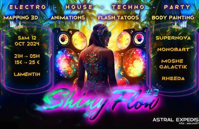 Shiny Flow Electro Paillettes Fluo  Le Lamentin