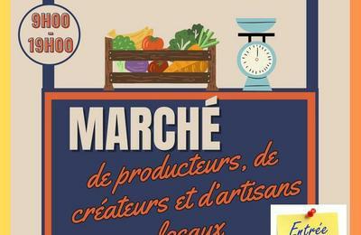 Marchs de producteurs, crateurs et artisans locaux  Binges