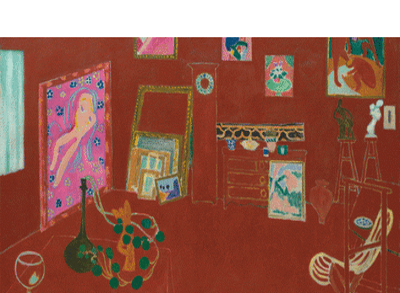 Matisse, L'Atelier rouge  Paris 16me