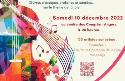 3ème édition du concert de la joie à Angers