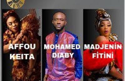 Mohamed Diaby, Affou Keita et Madjenin Fitini  Paris 9me