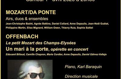 Mozart... Offenbach... à Paris 6ème