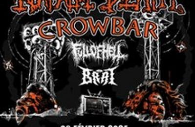 Napalm Death, Crowbar, Full of Hell et Brat  Meisenthal