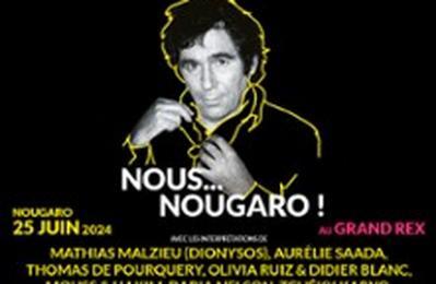 Nous... Nougaro ! Concert Patrimonial  Paris 2me