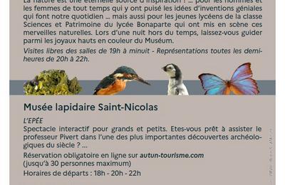 Nuit Europenne des Muses au Musum d'Histoire Naturelle d'Autun