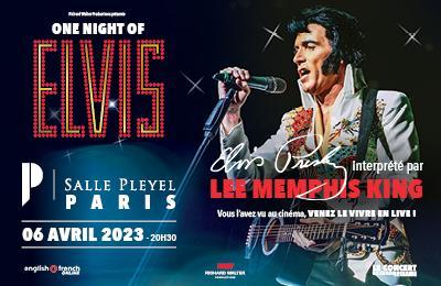 One Night Of Elvis  Paris 8me