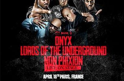 Onyx, Lords Of The Underground & Non Phixion Live in Paris  Paris 19me