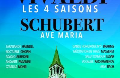 Orchestre Hélios et Glen Rouxel, VIvaldi et Shubert à Paris 6ème