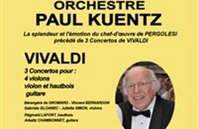 Orchestre Paul Kuentz : Vivaldi, Pergolesi  Carantec
