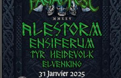 Paganfest : Alestorm + Ensiferum + Tyr + Heidevolk + Elvenking  Meisenthal