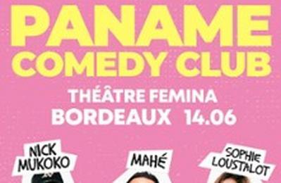 Paname Comedy Club au Fmina  Bordeaux
