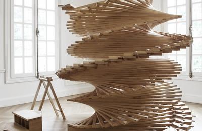 Paris design week, Ko Tone spiral xylophone et echo stratum, par Invisi  Paris 4me