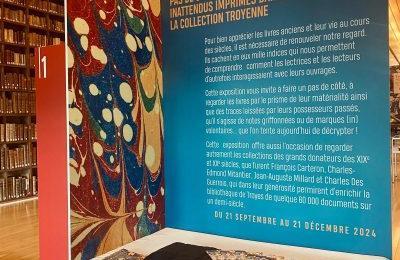 Pas de Ct : Inattendus Imprims dans la Collection Troyenne  Troyes