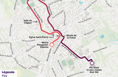 Plougastel Daoulas Passage de la flamme olympique 2024