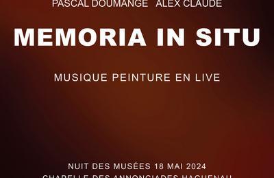 Peinture-musique En Live Memoria In Situ  Haguenau