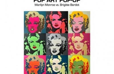 Pop Art Pop-Up : Marilyn Monroe versus Brigitte Bardot  Paris 6me