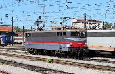 Prsentation de la locomotive BB9301 de la SNCF  Toulouse